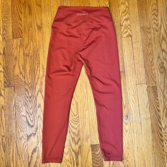 Allfenix Women’s Coral High-Waisted 7/8 Length Leggings Size Large - Picture 3 of 8